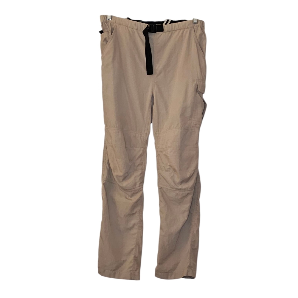 Vintage North Face Neutral Khaki Tan Packable Shell Cargo Pants women's XS